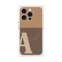 プレミアムパネル with MagSafe［ オリジナル - initial two tone - A brown ］