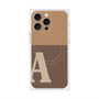 プレミアムパネル with MagSafe［ オリジナル - initial two tone - A brown ］