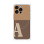プレミアムパネル with MagSafe［ オリジナル - initial two tone - A brown ］