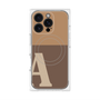 プレミアムパネル with MagSafe［ オリジナル - initial two tone - A brown ］