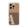 プレミアムパネル with MagSafe［ オリジナル - initial two tone - A brown ］