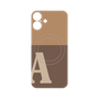 プレミアムパネル with MagSafe［ オリジナル - initial two tone - A brown ］