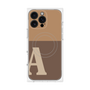 プレミアムパネル with MagSafe［ オリジナル - initial two tone - A brown ］