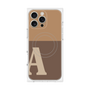 プレミアムパネル with MagSafe［ オリジナル - initial two tone - A brown ］