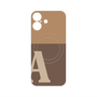 プレミアムパネル with MagSafe［ オリジナル - initial two tone - A brown ］
