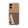 プレミアムパネル with MagSafe［ オリジナル - initial two tone - A brown ］