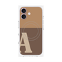 プレミアムパネル with MagSafe［ オリジナル - initial two tone - A brown ］