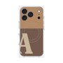 プレミアムパネル with MagSafe［ オリジナル - initial two tone - A brown ］