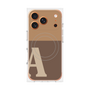 プレミアムパネル with MagSafe［ オリジナル - initial two tone - A brown ］