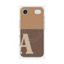 プレミアムパネル with MagSafe［ オリジナル - initial two tone - A brown ］