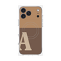 プレミアムパネル with MagSafe［ オリジナル - initial two tone - A brown ］
