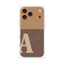 プレミアムパネル with MagSafe［ オリジナル - initial two tone - A brown ］