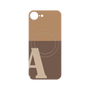 プレミアムパネル with MagSafe［ オリジナル - initial two tone - A brown ］