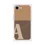 プレミアムパネル with MagSafe［ オリジナル - initial two tone - A brown ］