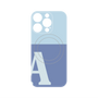 プレミアムパネル with MagSafe［ オリジナル - initial two tone - A blue ］