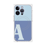 プレミアムパネル with MagSafe［ オリジナル - initial two tone - A blue ］