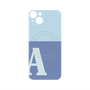 プレミアムパネル with MagSafe［ オリジナル - initial two tone - A blue ］