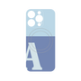 プレミアムパネル with MagSafe［ オリジナル - initial two tone - A blue ］