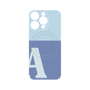 プレミアムパネル with MagSafe［ オリジナル - initial two tone - A blue ］
