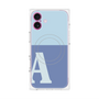 プレミアムパネル with MagSafe［ オリジナル - initial two tone - A blue ］