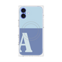 プレミアムパネル with MagSafe［ オリジナル - initial two tone - A blue ］