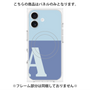 プレミアムパネル with MagSafe［ オリジナル - initial two tone - A blue ］