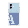 プレミアムパネル with MagSafe［ オリジナル - initial two tone - A blue ］