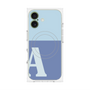 プレミアムパネル with MagSafe［ オリジナル - initial two tone - A blue ］