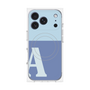 プレミアムパネル with MagSafe［ オリジナル - initial two tone - A blue ］