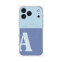 プレミアムパネル with MagSafe［ オリジナル - initial two tone - A blue ］