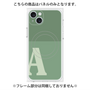 プレミアムパネル with MagSafe［ オリジナル - initial two tone - A green ］