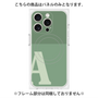 プレミアムパネル with MagSafe［ オリジナル - initial two tone - A green ］