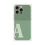 プレミアムパネル with MagSafe［ オリジナル - initial two tone - A green ］