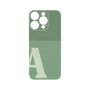 プレミアムパネル with MagSafe［ オリジナル - initial two tone - A green ］