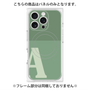 プレミアムパネル with MagSafe［ オリジナル - initial two tone - A green ］