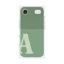 プレミアムパネル with MagSafe［ オリジナル - initial two tone - A green ］