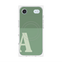 プレミアムパネル with MagSafe［ オリジナル - initial two tone - A green ］