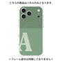 プレミアムパネル with MagSafe［ オリジナル - initial two tone - A green ］