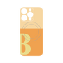 プレミアムパネル with MagSafe［ オリジナル - initial two tone - B orange ］