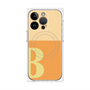 プレミアムパネル with MagSafe［ オリジナル - initial two tone - B orange ］