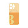 プレミアムパネル with MagSafe［ オリジナル - initial two tone - B orange ］