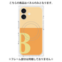 プレミアムパネル with MagSafe［ オリジナル - initial two tone - B orange ］