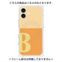 プレミアムパネル with MagSafe［ オリジナル - initial two tone - B orange ］