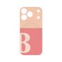 プレミアムパネル with MagSafe［ オリジナル - initial two tone - B pink ］
