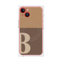 プレミアムパネル with MagSafe［ オリジナル - initial two tone - B brown ］