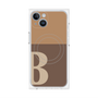プレミアムパネル with MagSafe［ オリジナル - initial two tone - B brown ］