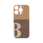 プレミアムパネル with MagSafe［ オリジナル - initial two tone - B brown ］