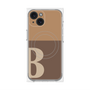 プレミアムパネル with MagSafe［ オリジナル - initial two tone - B brown ］