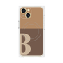 プレミアムパネル with MagSafe［ オリジナル - initial two tone - B brown ］