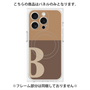 プレミアムパネル with MagSafe［ オリジナル - initial two tone - B brown ］